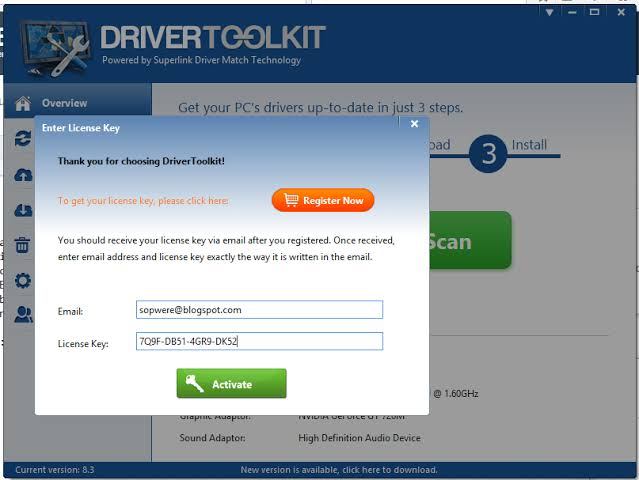 driver toolkit key free